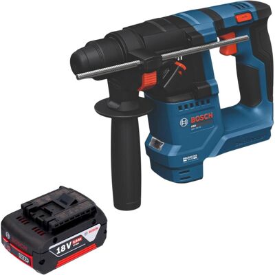 Professional, Bohrmaschine + Akkuschrauber, Bosch GBH 18V-18 Professional Akku Bohrhammer 18 V 1,5 J SDS plus Brushless + 1x Akku 5,0 Ah - ohne (Bohrhammer) Professional, Bohrmaschine + Akkuschrauber, Bosch GBH 18V-18 Professional Akku Bohrhammer 18 V 1,5 J SDS plus Brushless + 1x Akku 5,0 Ah - ohne (Bohrhammer)