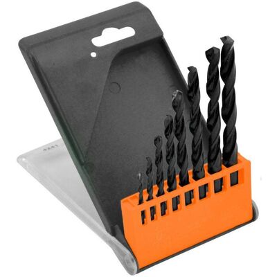 Güde, Bohrereinsatz, HSS Metallbohrer-Set 8-tlg (10 mm, 3 mm, 4 mm, 5 mm, 6 mm, 7 mm, 8 mm, 9 mm) Güde, Bohrereinsatz, HSS Metallbohrer-Set 8-tlg (10 mm, 3 mm, 4 mm, 5 mm, 6 mm, 7 mm, 8 mm, 9 mm)