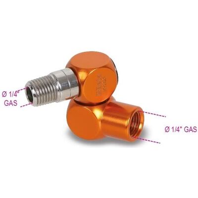 BETA, Zubehör Druckluftwerkzeug, 019170252 1917Rg 1/4-Drehung Universal-Kupplung 1/4" Ø GAS BSP BETA, Zubehör Druckluftwerkzeug, 019170252 1917Rg 1/4-Drehung Universal-Kupplung 1/4" Ø GAS BSP