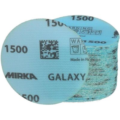 Mirka, Schleifmittel, Zubehör FY6JT05094 GALAXY Schleifpapier 77mm Grip Korn 1500 50St. (1500) Mirka, Schleifmittel, Zubehör FY6JT05094 GALAXY Schleifpapier 77mm Grip Korn 1500 50St. (1500)