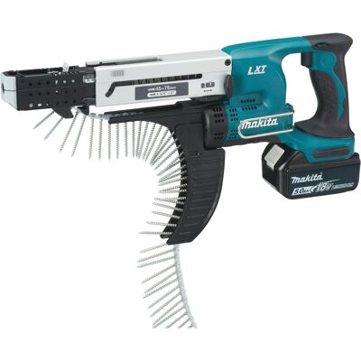 Makita, Bohrmaschine + Akkuschrauber, DFR 750 (Magazinschrauber) Makita, Bohrmaschine + Akkuschrauber, DFR 750 (Magazinschrauber)