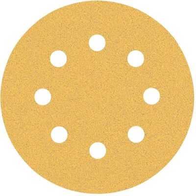 Bosch Professional Zubehör, Schleifmittel, EXPERT C470 Schleifpapier mit 8 Löchern für Exzenterschleifer, 115 mm, G 80, 5-tlg. (80) Bosch Professional Zubehör, Schleifmittel, EXPERT C470 Schleifpapier mit 8 Löchern für Exzenterschleifer, 115 mm, G 80, 5-tlg. (80)