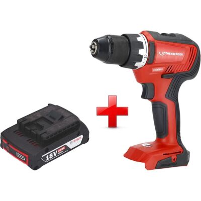 Rothenberger, Bohrmaschine + Akkuschrauber, RO DD55 Akku Bohrschrauber 18 V 55 Nm Brushless AMPShare + 1x Akku 2,0 Ah - ohne (Bohrschrauber) Rothenberger, Bohrmaschine + Akkuschrauber, RO DD55 Akku Bohrschrauber 18 V 55 Nm Brushless AMPShare + 1x Akku 2,0 Ah - ohne (Bohrschrauber)