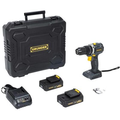 Grunder, Bohrmaschine + Akkuschrauber, CORDLESS IMP DRILL CD-B0B18 18V BL 2X2AH Grunder, Bohrmaschine + Akkuschrauber, CORDLESS IMP DRILL CD-B0B18 18V BL 2X2AH