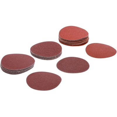 BGS, Schleifmittel, Schleifblatt-Satz für Exzenterschleifer Ø 75 mm K 60 - 80 - 120 30-tlg. (K 120, K 60, K 80) BGS, Schleifmittel, Schleifblatt-Satz für Exzenterschleifer Ø 75 mm K 60 - 80 - 120 30-tlg. (K 120, K 60, K 80)