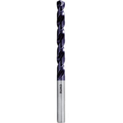 Ruko, Bohrereinsatz, Spiralbohrer DIN 338 Typ VA HSSE Co 8 TiAlN Ø 8,1 x 117 x 75 mm (8.1 mm) Ruko, Bohrereinsatz, Spiralbohrer DIN 338 Typ VA HSSE Co 8 TiAlN Ø 8,1 x 117 x 75 mm (8.1 mm)