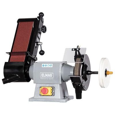 Elmag, Schleifmaschine + Poliermaschine, Kombi-Schleifmaschine KSM 1000/200, 400 Volt (Doppelschleifer) Elmag, Schleifmaschine + Poliermaschine, Kombi-Schleifmaschine KSM 1000/200, 400 Volt (Doppelschleifer)