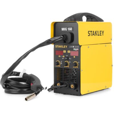 Stanley MIG 160 - Mehrprozess Inverter Schweißgerät - Italien Stanley MIG 160 - Mehrprozess Inverter Schweißgerät - Italien