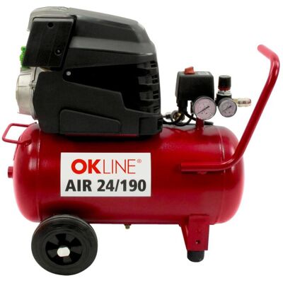 OK-Line, Kompressor, Kompressor AIR 24/190 (24 l, 9 Bar) OK-Line, Kompressor, Kompressor AIR 24/190 (24 l, 9 Bar)
