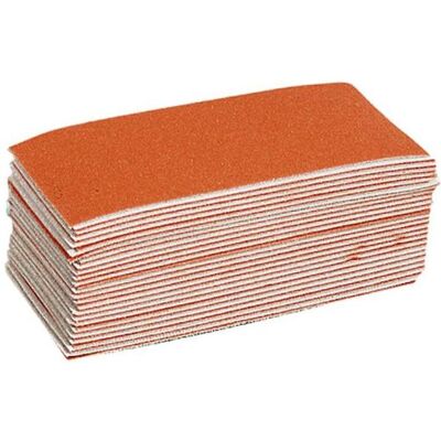 Starcke, Schleifmittel, Schleifpapier-Set 50-teilig ungelocht, Körnung: 80, (L x B: 140 x 67 mm) (80) Starcke, Schleifmittel, Schleifpapier-Set 50-teilig ungelocht, Körnung: 80, (L x B: 140 x 67 mm) (80)
