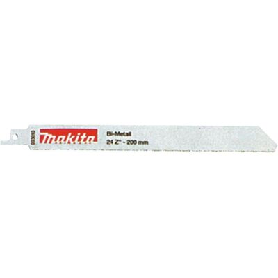 Makita, Sägeblatt, P-04949 Straight saw blades 200X0.9MM (24TPI), 5pcs, for metal Makita, Sägeblatt, P-04949 Straight saw blades 200X0.9MM (24TPI), 5pcs, for metal