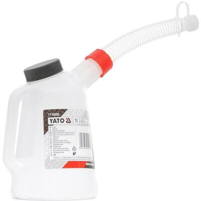 Yato, Laborbedarf, Ölkanne mit flexiblem Ausgussrohr (1 Liter) Yato, Laborbedarf, Ölkanne mit flexiblem Ausgussrohr (1 Liter)