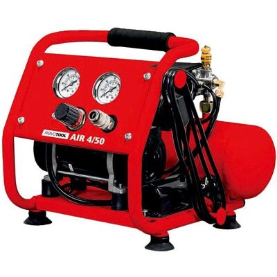 Revotool, Kompressor, Ölfreier Montage-Kompressor AIR 4/50 (4 l, 10 Bar) Revotool, Kompressor, Ölfreier Montage-Kompressor AIR 4/50 (4 l, 10 Bar)