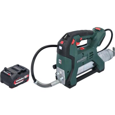 Metabo, Kartuschenpistole + Fettpresse, FP 18 LTX Akku Fettpresse 18 V 690 bar + 1x Akku 4,0 Ah - ohne Ladegerät (Fettpresse) Metabo, Kartuschenpistole + Fettpresse, FP 18 LTX Akku Fettpresse 18 V 690 bar + 1x Akku 4,0 Ah - ohne Ladegerät (Fettpresse)