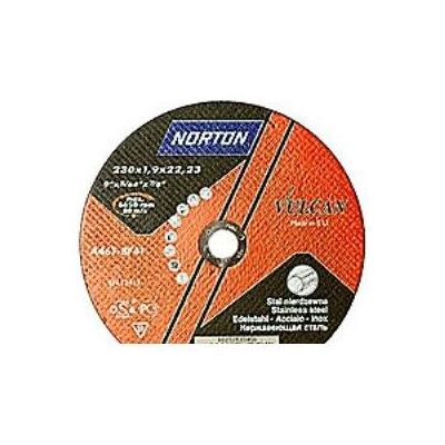 Symantec Norton Clipper, Schleifmittel, Lamellar diskas A46T-230X1.9X22.2-T41 NOR-VULCAN INOX (46) Symantec Norton Clipper, Schleifmittel, Lamellar diskas A46T-230X1.9X22.2-T41 NOR-VULCAN INOX (46)