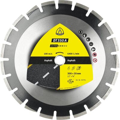 Klingspor, Sägeblatt, DT 350 A Extra - Diamanttrennscheibe 350 x 25,4 mm Klingspor, Sägeblatt, DT 350 A Extra - Diamanttrennscheibe 350 x 25,4 mm