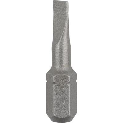 Bosch Professional Zubehör, Bits, Schrauberbit Extra-Hart S 0,6 x 4,5, 25 mm, 25er-Pack (Schraubschlitz) Bosch Professional Zubehör, Bits, Schrauberbit Extra-Hart S 0,6 x 4,5, 25 mm, 25er-Pack (Schraubschlitz)
