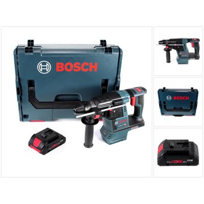 Bosch Professional, Bohrmaschine + Akkuschrauber, GBH 18V-26 Akku Bohrhammer 18V 2,6J SDS plus Brushless + 1x Akku 4,0Ah + L-Boxx - ohne Ladeger (Bohrhammer) Bosch Professional, Bohrmaschine + Akkuschrauber, GBH 18V-26 Akku Bohrhammer 18V 2,6J SDS plus Brushless + 1x Akku 4,0Ah + L-Boxx - ohne Ladeger (Bohrhammer)