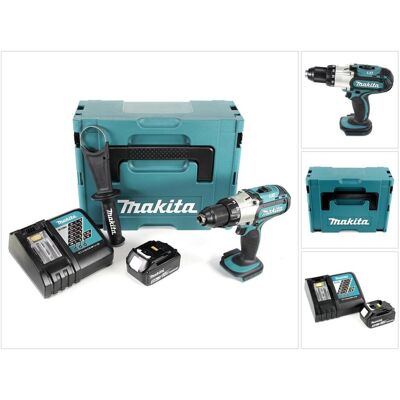 Makita, Bohrmaschine + Akkuschrauber, DDF 451 RT1J Akku Bohrschrauber 18V 80Nm + 1x Akku 5,0Ah + Ladegerät im Makpac (Bohrschrauber) Makita, Bohrmaschine + Akkuschrauber, DDF 451 RT1J Akku Bohrschrauber 18V 80Nm + 1x Akku 5,0Ah + Ladegerät im Makpac (Bohrschrauber)