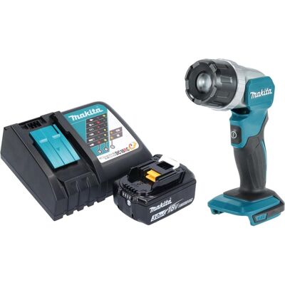 Makita, Arbeitsleuchte, DML 808 RF1 Akku Handstrahler 14,4 / 18 V 190 lm LED + 1x Akku 3,0 Ah + Ladegerät (190 lm) Makita, Arbeitsleuchte, DML 808 RF1 Akku Handstrahler 14,4 / 18 V 190 lm LED + 1x Akku 3,0 Ah + Ladegerät (190 lm)