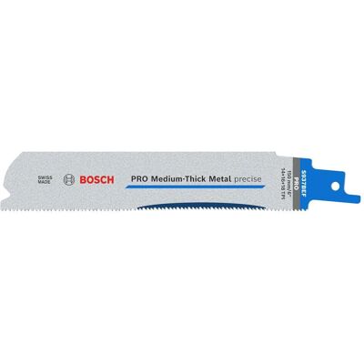 Bosch Professional Zubehör, Sägeblatt, PRO Medium-Thick Metal precise S937BEF Blatt, 1,1 x 25 x 150 mm, 25-tlg. Bosch Professional Zubehör, Sägeblatt, PRO Medium-Thick Metal precise S937BEF Blatt, 1,1 x 25 x 150 mm, 25-tlg.