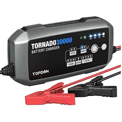 Viking Autobatterie Ladegerät, TOPDON NabÃjeÄka autobaterie Tornado 30000 (30 A) Viking Autobatterie Ladegerät, TOPDON NabÃjeÄka autobaterie Tornado 30000 (30 A)
