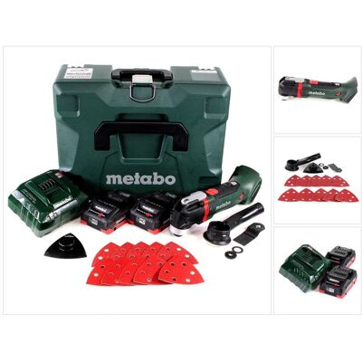 Metabo, Multifunktionswerkzeug, Akku-Multitool MT 18 LTX Compact () MetaLoc 2x18V/2Ah Li-Ion + ASC 30-36 V (Multifunktionswerkzeug) Metabo, Multifunktionswerkzeug, Akku-Multitool MT 18 LTX Compact () MetaLoc 2x18V/2Ah Li-Ion + ASC 30-36 V (Multifunktionswerkzeug)