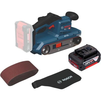 Professional, Schleifmaschine + Poliermaschine, Bosch GBS 18V-75 Akku Bandschleifer 18 V 76 x 533 mm Brushless + 1x Akku 5,0 Ah - ohne Ladegerät (Bandschleifer) Professional, Schleifmaschine + Poliermaschine, Bosch GBS 18V-75 Akku Bandschleifer 18 V 76 x 533 mm Brushless + 1x Akku 5,0 Ah - ohne Ladegerät (Bandschleifer)