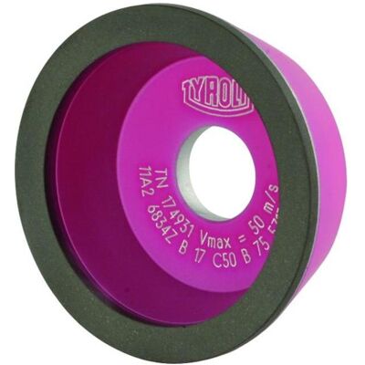 Tyrolit, Schleifmittel, Diamant Kombi-Schleiftopf für Deckel S0 / S0E DxTxH (mm), 100x30x20, Typ: D64 (D 64) Tyrolit, Schleifmittel, Diamant Kombi-Schleiftopf für Deckel S0 / S0E DxTxH (mm), 100x30x20, Typ: D64 (D 64)