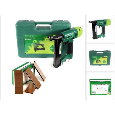 Prebena, Tacker + Nagelpistole, 2XR-ES40 Klammergerät Druckluft Nagler im Transportkoffer Typ ES + 2600x ES40CNKHA Prebena, Tacker + Nagelpistole, 2XR-ES40 Klammergerät Druckluft Nagler im Transportkoffer Typ ES + 2600x ES40CNKHA