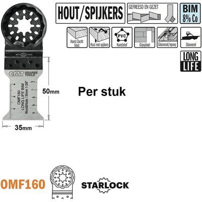 CMT ORANGE TOOLS Kompakte Sägeblatt - Langlebige Bimetall 8% Kobalt - Holz & Nägel CMT ORANGE TOOLS Kompakte Sägeblatt - Langlebige Bimetall 8% Kobalt - Holz & Nägel