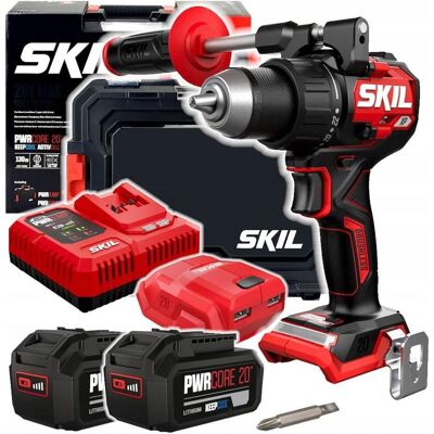 Skil, Bohrmaschine + Akkuschrauber, 20V 3080 HB Akku-Bohrschrauber (2x4.0Ah Koffer) (Bohrschrauber) Skil, Bohrmaschine + Akkuschrauber, 20V 3080 HB Akku-Bohrschrauber (2x4.0Ah Koffer) (Bohrschrauber)