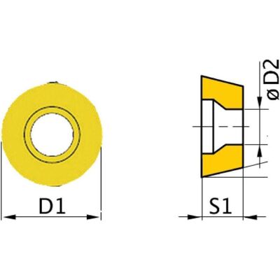 Optimum, Zubehör Maschine, HM-Ersatzwendeplatten ISO RNMG1204MO Optimum, Zubehör Maschine, HM-Ersatzwendeplatten ISO RNMG1204MO