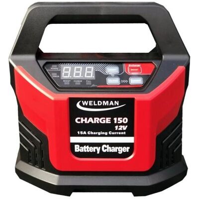 Weldman CHARGE 150 Akku-Ladegerät - Für Alle Batterietypen Weldman CHARGE 150 Akku-Ladegerät - Für Alle Batterietypen