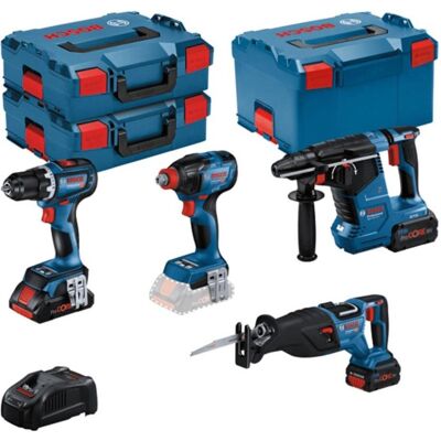 Bosch Professional, Elektrowerkzeug Set, Combo Kit Set Bosch Professional, Elektrowerkzeug Set, Combo Kit Set