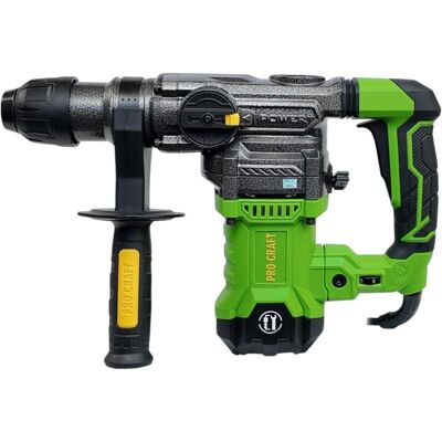 Procraft, Bohrmaschine + Akkuschrauber, BH1800 Kombihammer 1500 Watt 5,5 Joule SDS-Plus (Bohrhammer) Procraft, Bohrmaschine + Akkuschrauber, BH1800 Kombihammer 1500 Watt 5,5 Joule SDS-Plus (Bohrhammer)