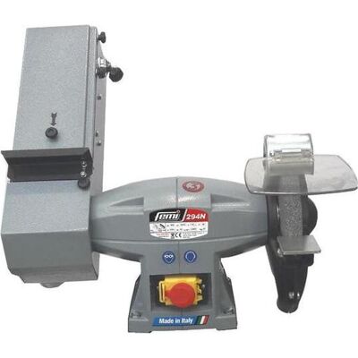 Femi, Schleifmaschine + Poliermaschine, 8071031 294N Kombi-Werkbank-Bandschleifer 850 Watt - 400V Femi, Schleifmaschine + Poliermaschine, 8071031 294N Kombi-Werkbank-Bandschleifer 850 Watt - 400V