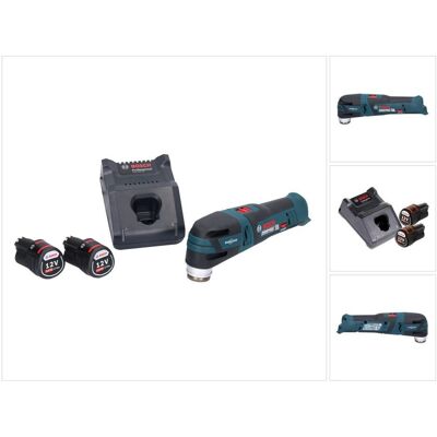 Bosch Professional, Multifunktionswerkzeug, GOP 12V-28 Professional Akku Multi Cutter Starlock Brushless + 2x Akku 2,0 Ah + Ladegerät (Multifunktionswerkzeug) Bosch Professional, Multifunktionswerkzeug, GOP 12V-28 Professional Akku Multi Cutter Starlock Brushless + 2x Akku 2,0 Ah + Ladegerät (Multifunktionswerkzeug)