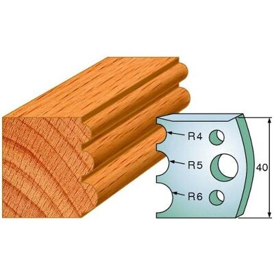 CMT 40x4mm Begrenzungen - Set aus 2 für Schnitttiefe CMT 40x4mm Begrenzungen - Set aus 2 für Schnitttiefe