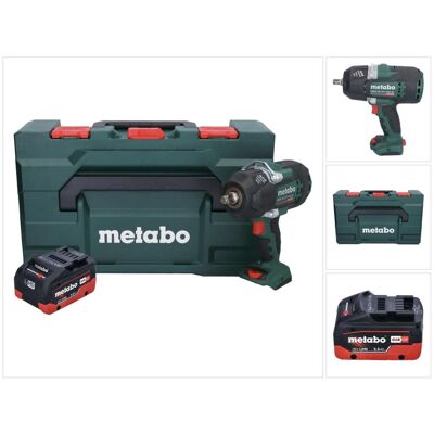 Metabo, Bohrmaschine + Akkuschrauber, SSW 18 LTX 1450 BL Akku Schlagschrauber 18 V 1450 Nm Brushless + 1x Akku 5,5 Ah + metaBOX - (Schlagschrauber) Metabo, Bohrmaschine + Akkuschrauber, SSW 18 LTX 1450 BL Akku Schlagschrauber 18 V 1450 Nm Brushless + 1x Akku 5,5 Ah + metaBOX - (Schlagschrauber)