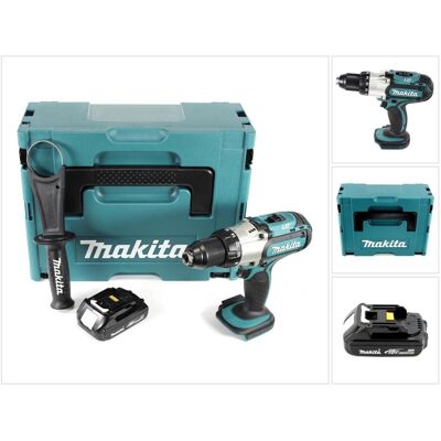 Makita, Bohrmaschine + Akkuschrauber, DDF 451 Y1J 18 V Li-Ion Akku Bohrschrauber im Makpac + 1x BL 1815 N 1,5 Ah Li-Ion Akku (Bohrschrauber) Makita, Bohrmaschine + Akkuschrauber, DDF 451 Y1J 18 V Li-Ion Akku Bohrschrauber im Makpac + 1x BL 1815 N 1,5 Ah Li-Ion Akku (Bohrschrauber)