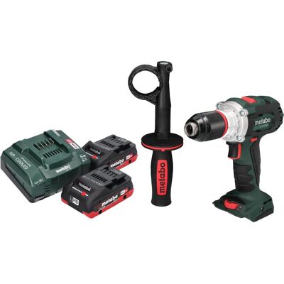 Metabo, Bohrmaschine + Akkuschrauber, BS 18 LTX BL I Akku Bohrschrauber 18 V 130 Nm Brushless + 2x LiHD Akku 4,0 Ah + Ladegerät (Bohrschrauber) Metabo, Bohrmaschine + Akkuschrauber, BS 18 LTX BL I Akku Bohrschrauber 18 V 130 Nm Brushless + 2x LiHD Akku 4,0 Ah + Ladegerät (Bohrschrauber)