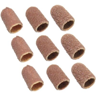Donau, Schleifmittel, 9 Schleifkappen Ø 5mm (Fein, Grob, Mittel) Donau, Schleifmittel, 9 Schleifkappen Ø 5mm (Fein, Grob, Mittel)