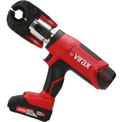 Virax, Presswerkzeug, Elektro-mechanische Presse Viper M2X + 2 Akkus Virax, Presswerkzeug, Elektro-mechanische Presse Viper M2X + 2 Akkus