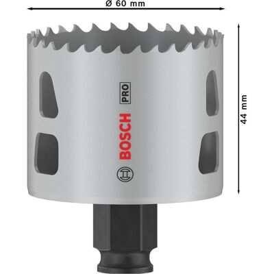 Bosch Professional Zubehör, Lochsäge, Pro Multi Material PC Plus (60 mm) Bosch Professional Zubehör, Lochsäge, Pro Multi Material PC Plus (60 mm)