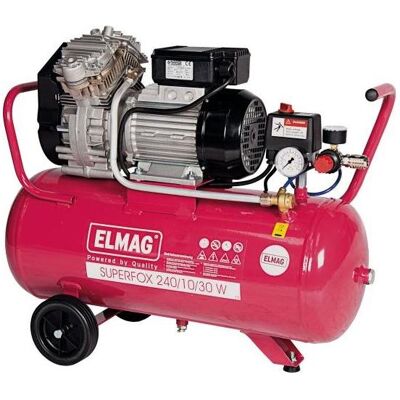 Elmag, Kompressor, Kompressor SUPERFOX 240/10/30W - ölfrei (30 l, 10 Bar) Elmag, Kompressor, Kompressor SUPERFOX 240/10/30W - ölfrei (30 l, 10 Bar)