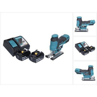 Makita, Stichsäge, DJV 185 RF Akku Pendelhubstichsäge 18 V Brushless + 2x Akku 3,0 Ah + Ladegerät Makita, Stichsäge, DJV 185 RF Akku Pendelhubstichsäge 18 V Brushless + 2x Akku 3,0 Ah + Ladegerät