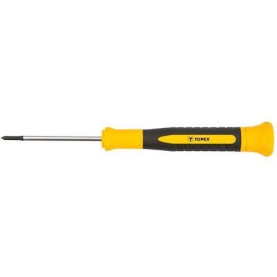 Topex, Schraubenzieher, Präzisions-Kreuzschraubendreher PH00 x 50 mm Topex, Schraubenzieher, Präzisions-Kreuzschraubendreher PH00 x 50 mm