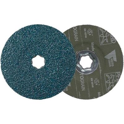 Pferd, Schleifmittel, Fiberschleifer COMBICLICK COOL Ø 125 mm Körnung 80 (80) Pferd, Schleifmittel, Fiberschleifer COMBICLICK COOL Ø 125 mm Körnung 80 (80)