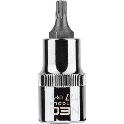 Topex, Bits, Torx-Bit auf 1/2"-Einsatz, T27 x 55 mm Topex, Bits, Torx-Bit auf 1/2"-Einsatz, T27 x 55 mm